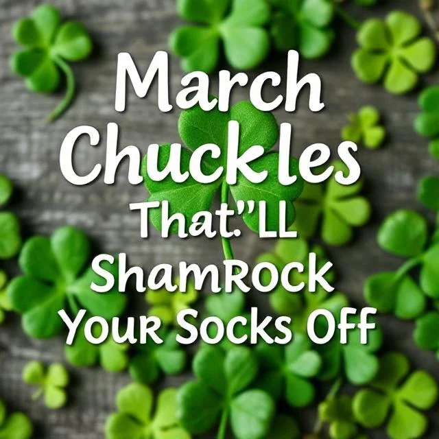March Chuckles That’ll Shamrock Your Socks Off