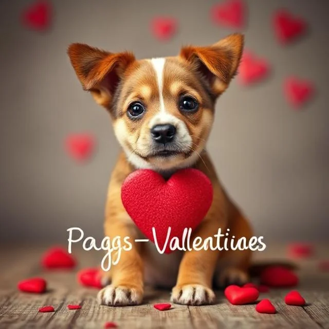 Paws-itively Cute Dog Valentine Sayings