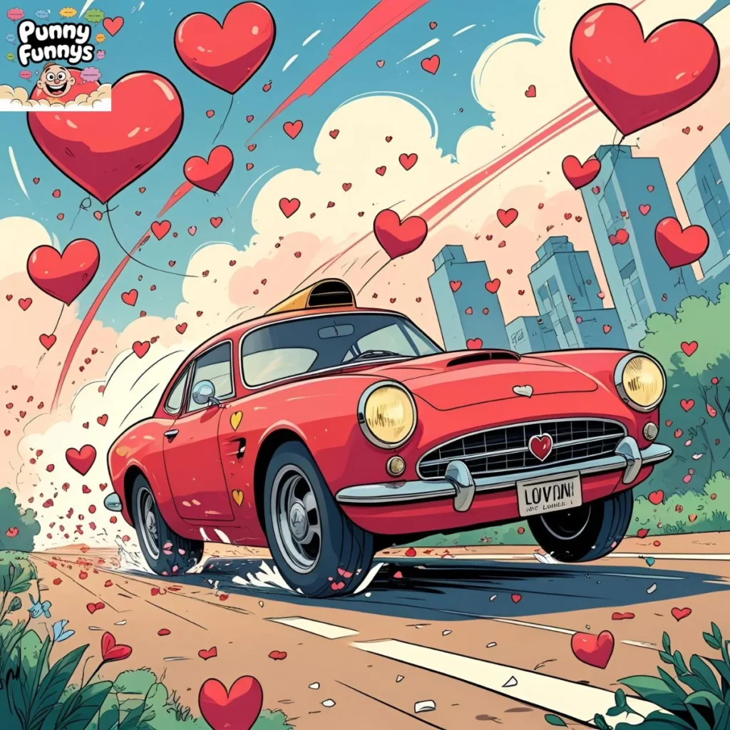 Speeding Towards Love: Fast and Funny Car Puns for Valentine's Day 🏎️💨