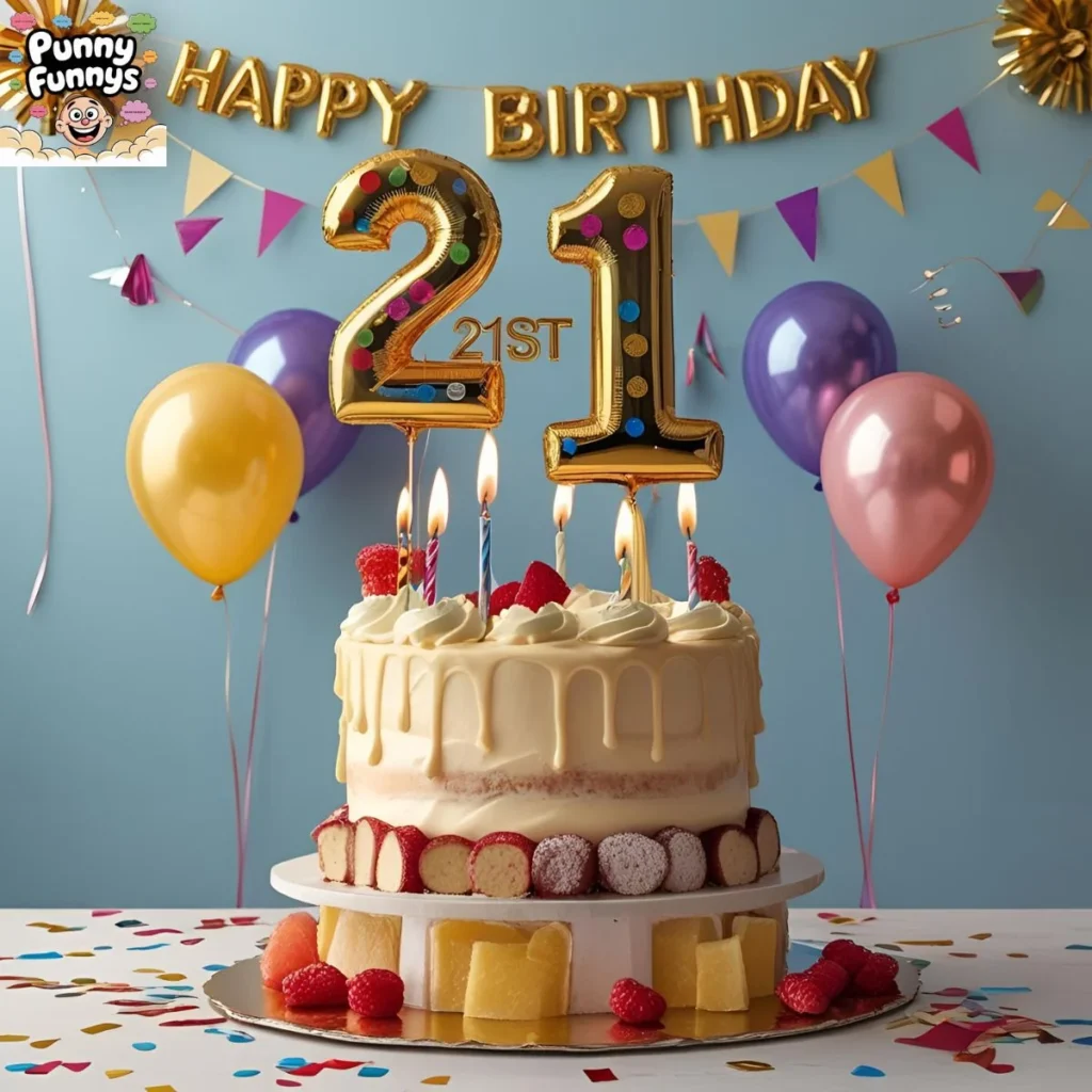 Clever 21st Birthday Party Puns 🎂🥂
