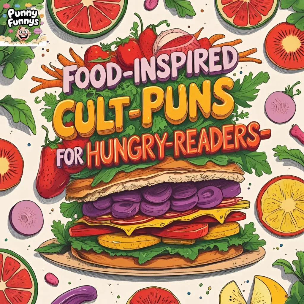Food-Inspired Cult Puns for Hungry Readers 🍕🥗🍔
