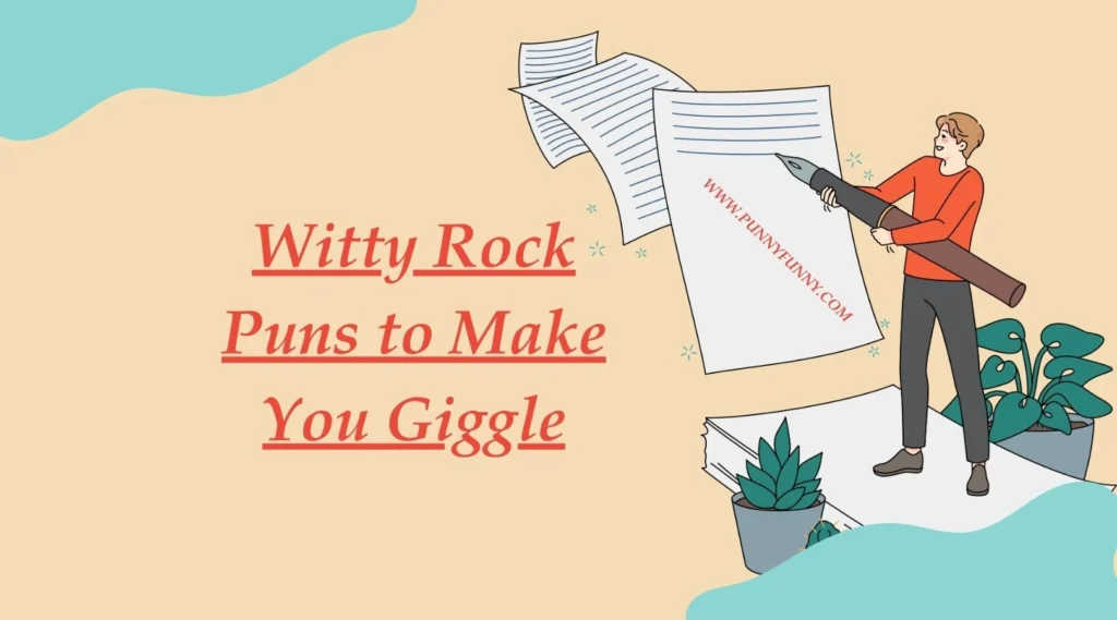 Witty Rock Puns to Make You Giggle