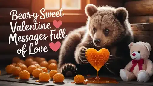 Bear-y Sweet Valentine Messages Full of Love