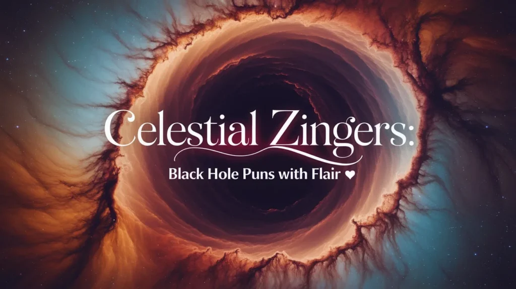Celestial Zingers: Black Hole Puns with Flair