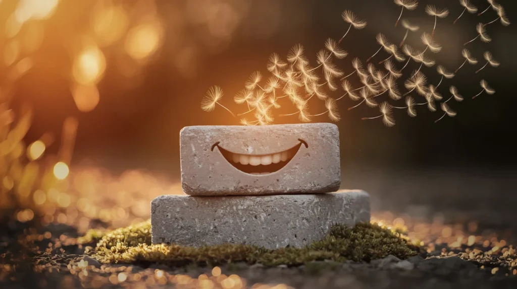Cementing Smiles with Concrete Jokes