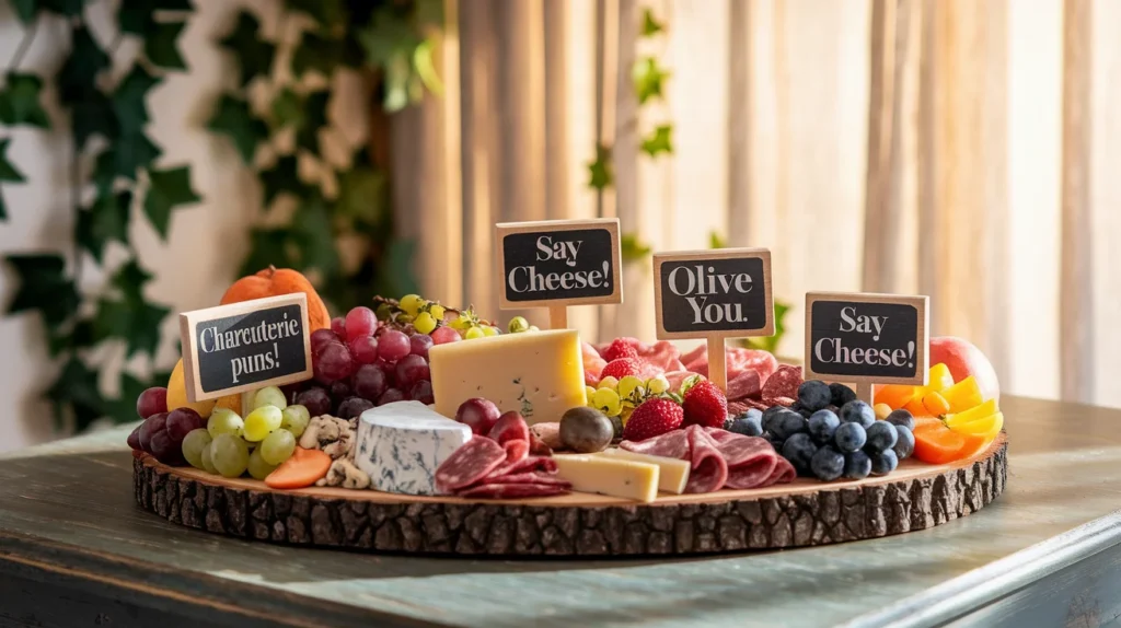 Charcuterie Board Puns for Snack Lovers