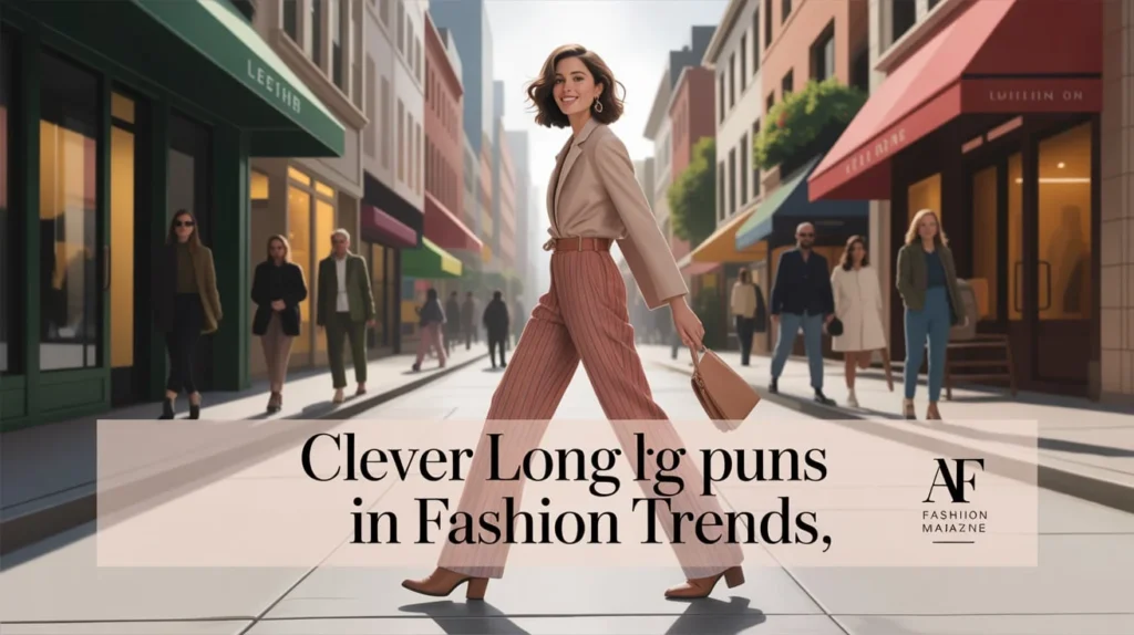 Clever Long Legs Puns in Fashion Trends