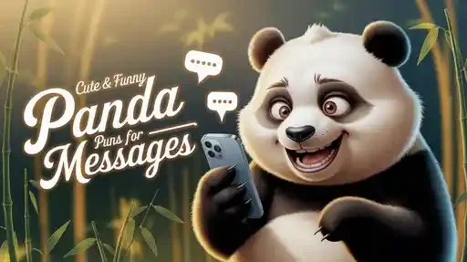 Cute & Funny Panda Puns for Messages