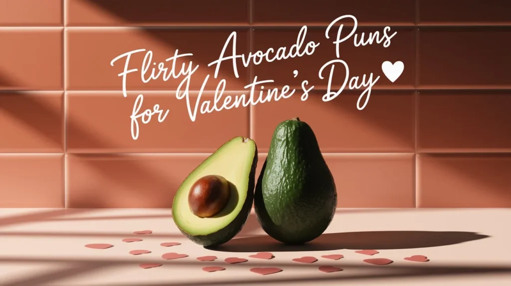 Flirty Avocado Puns for Valentine’s Day