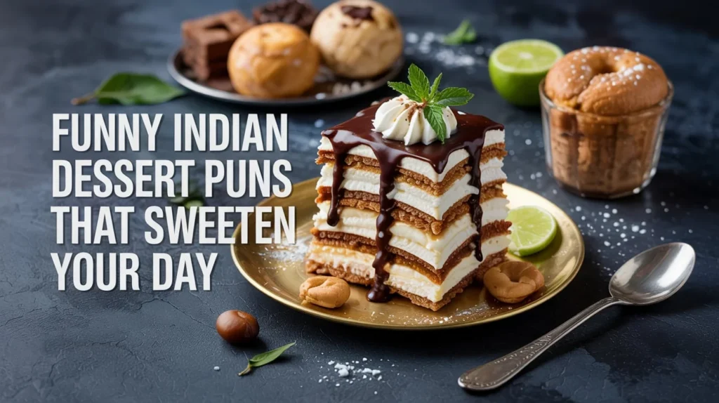 Funny Indian Dessert Puns That Sweeten Your Day