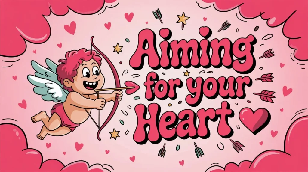 Punny Love Arrows and Romantic Giggles 