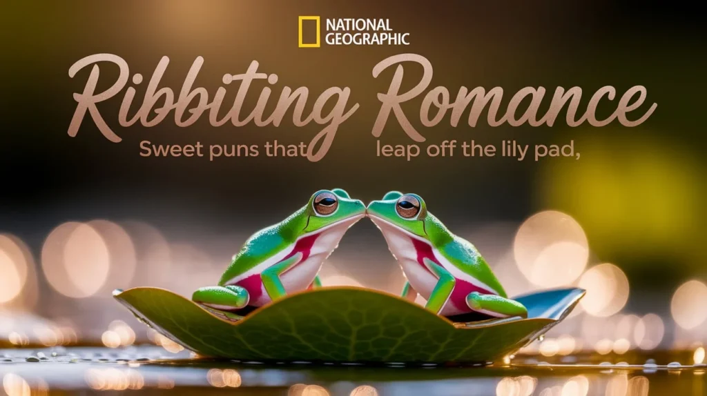 Ribbiting Romance: Sweet Puns That Leap Off the Lily Pad