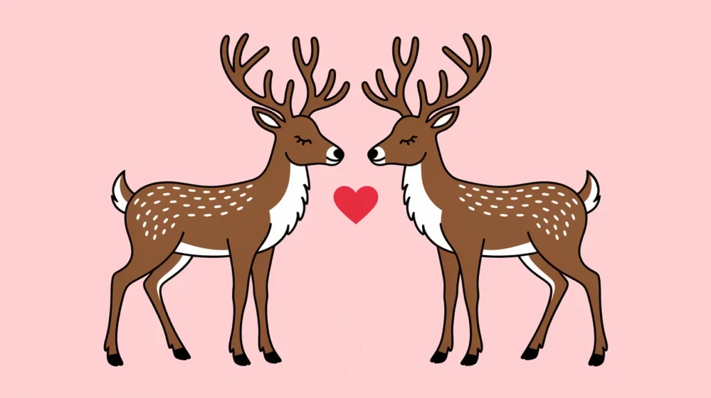 Romantic Deer Puns for Love and Friendship 