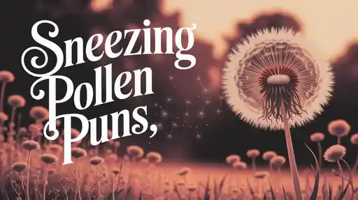 Sneezing Pollen Puns