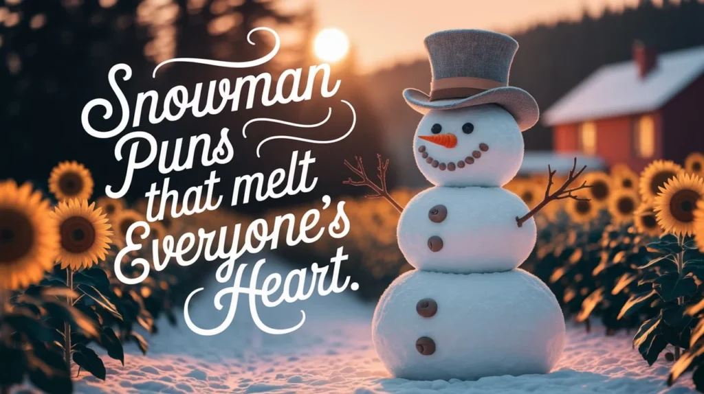 Snowman Puns That Melt Everyone’s Heart