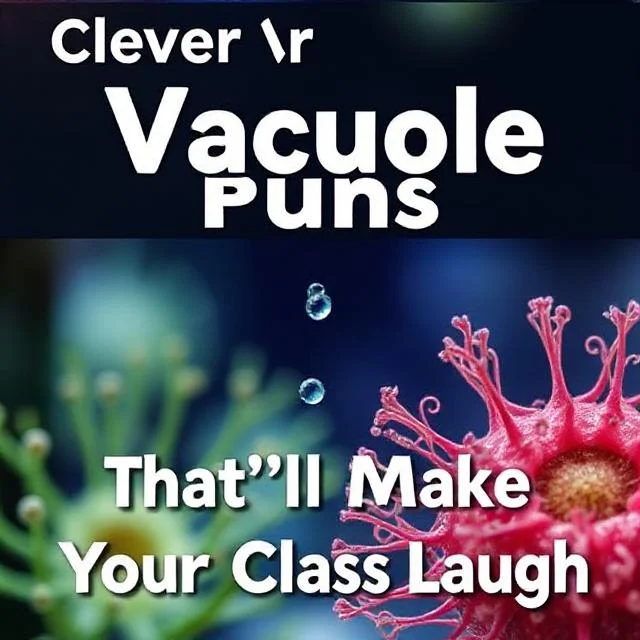 Clever Vacuole Puns That’ll Make Your Class Laugh