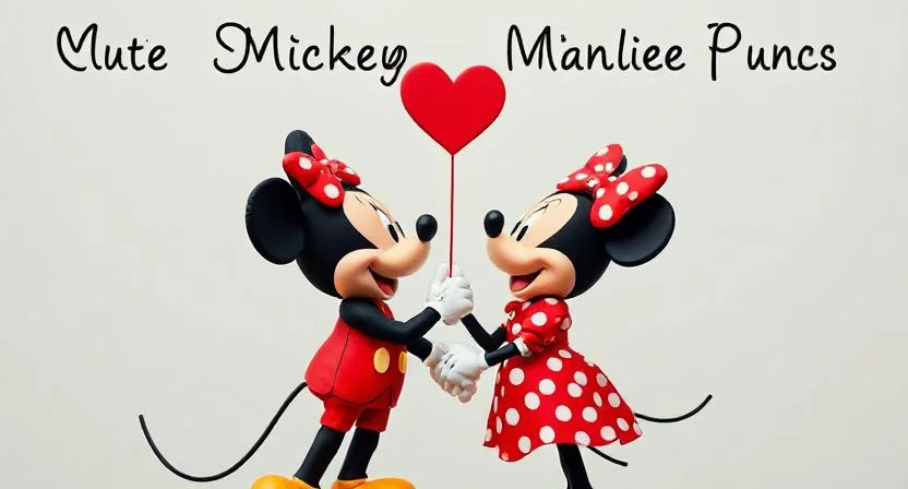 Cute Mickey and Minnie Mouse Puns for Couples