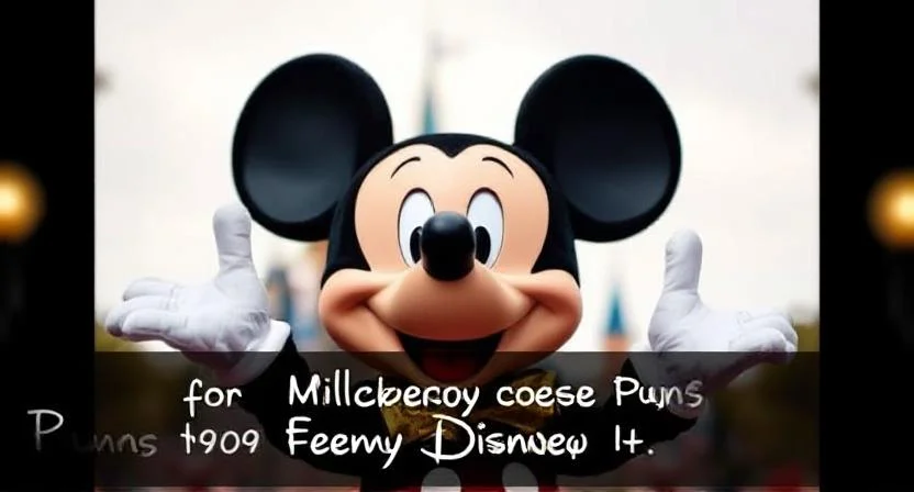 Funny Mickey Mouse Puns for Every Disney Fan