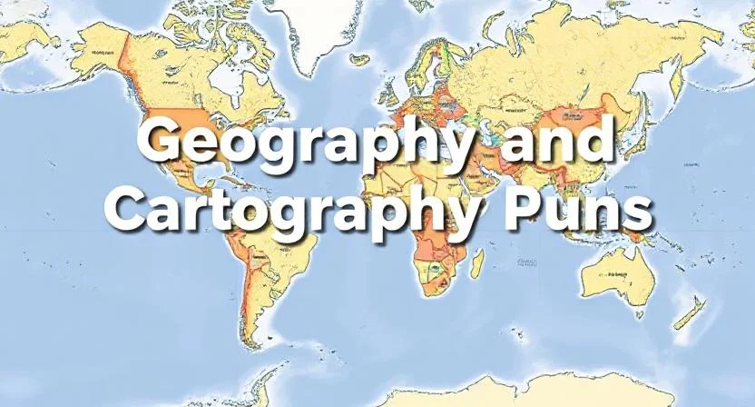 Geography and Cartography Puns