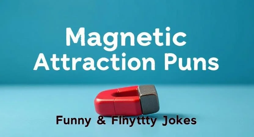Magnetic Attraction Puns (Funny & Flirty Magnet Jokes)