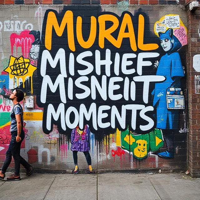 Mural Mischief Moments