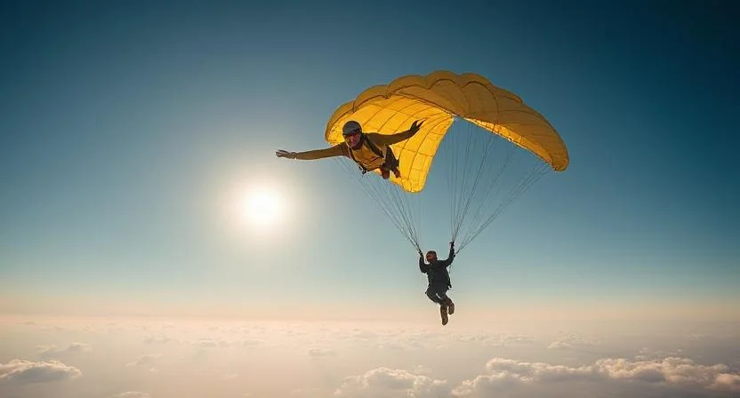 Parachuting and Skydiving Puns