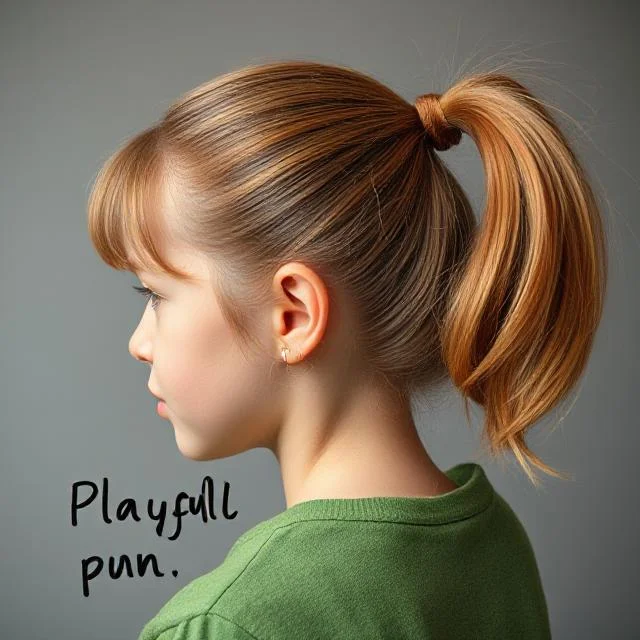 Playful Ponytail Puns