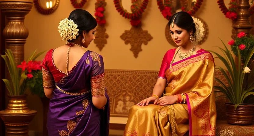 Traditional Saree Captions for Desi Vibes