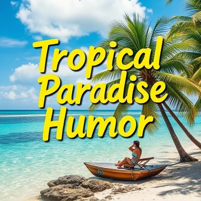 Tropical Paradise Humor
