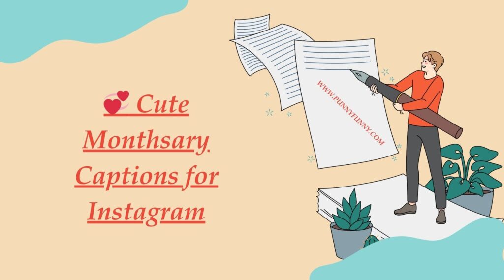 Cute Monthsary Captions for Instagram