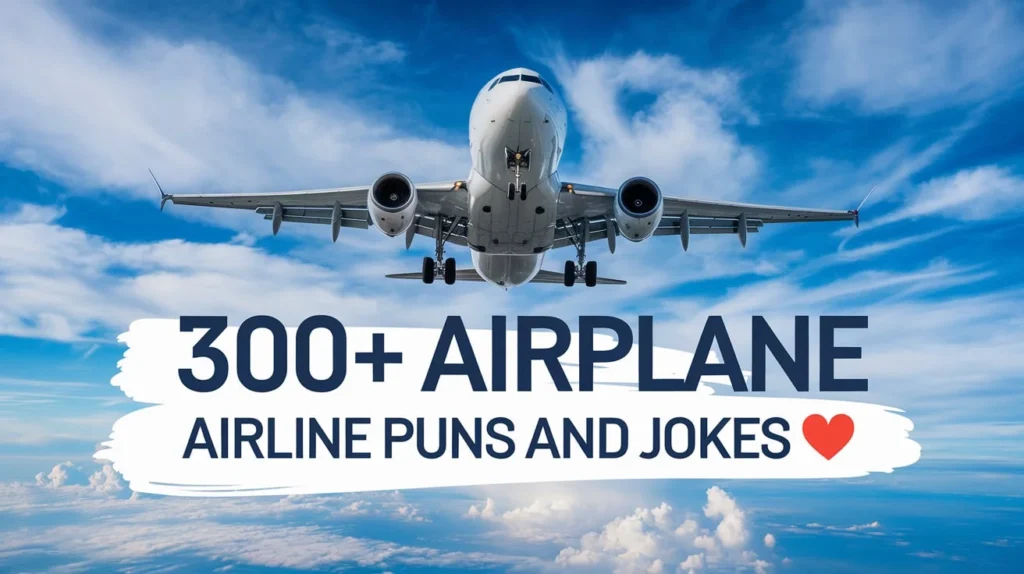 Airplane Airline Puns and Jokes
