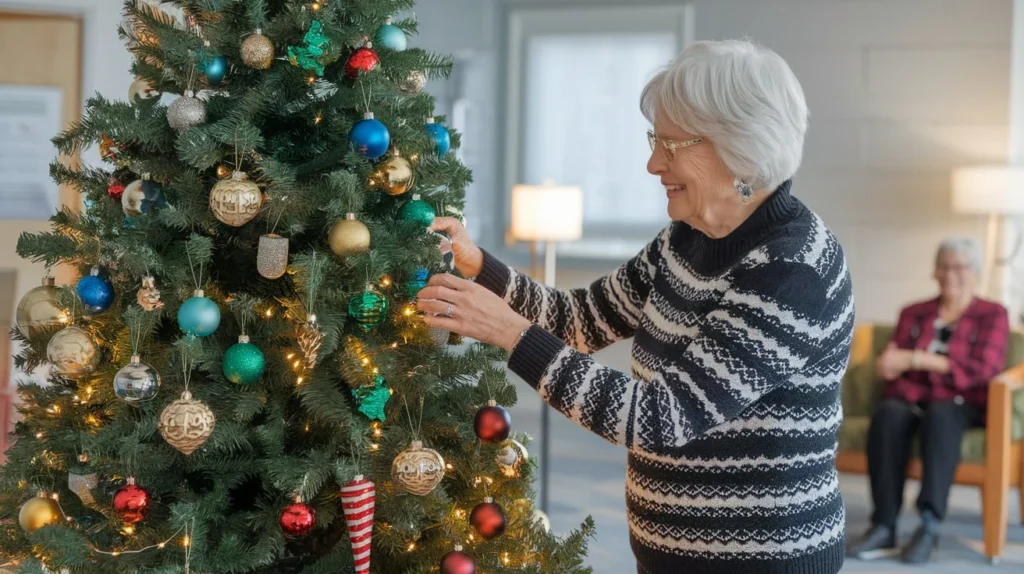 Christmas Tree Chuckles to Light Up Seniors' Spirits