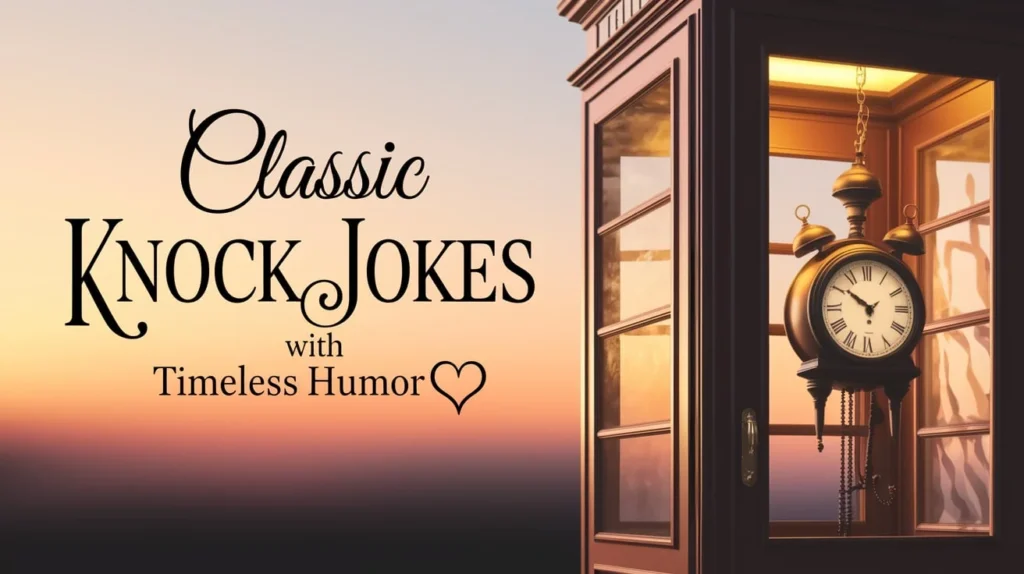 Classic Knock Knock Jokes with Timeless Humor