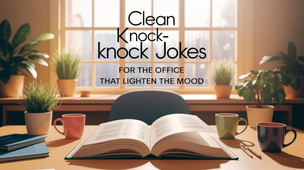 Clean Knock Knock Jokes for the Office That Lighten the Mood
