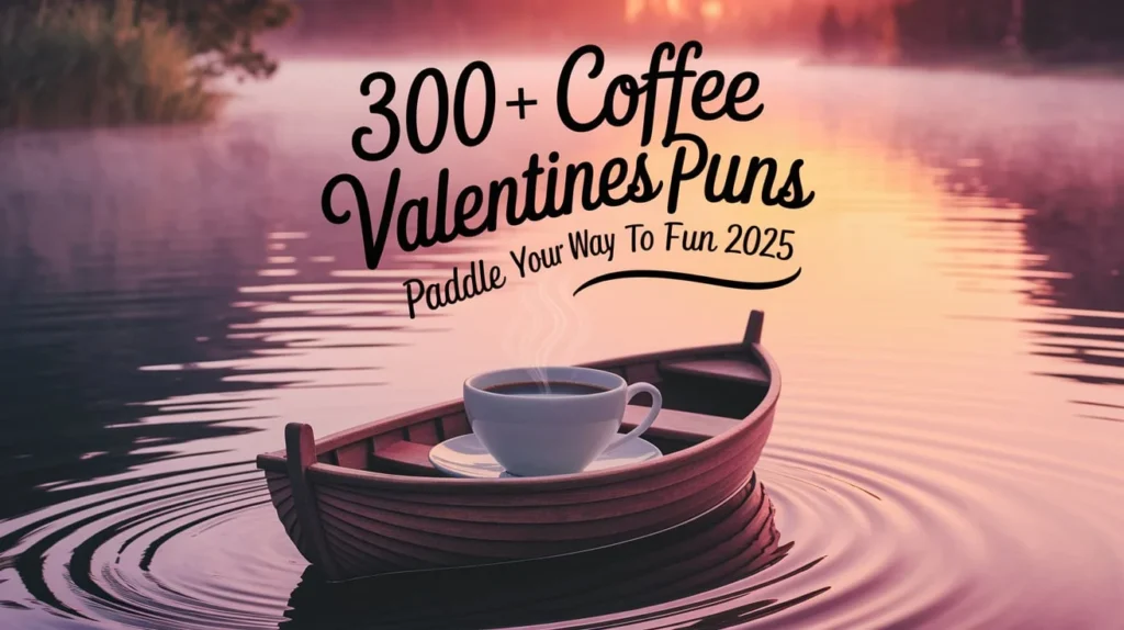 Coffee Valentines Puns Paddle Your Way to Fun 2025