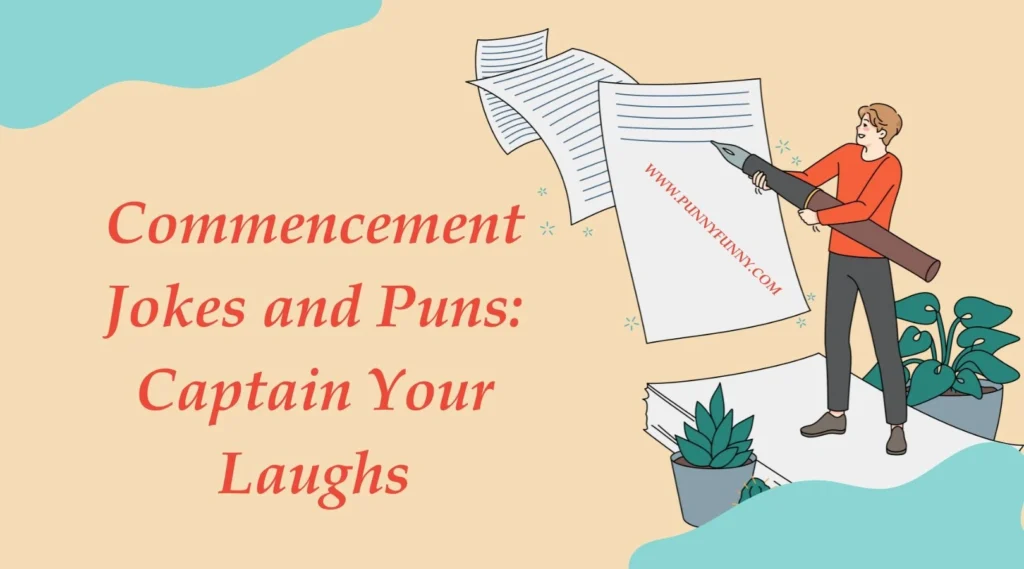 Commencement Jokes and Puns: Captain Your Laughs
