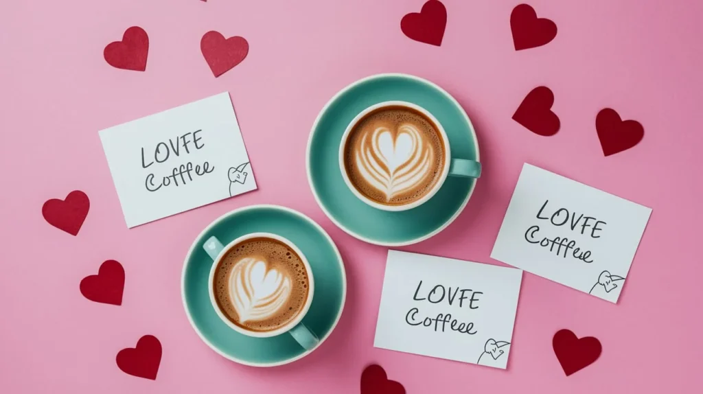 Cute Coffee Love Notes for Valentine's Day