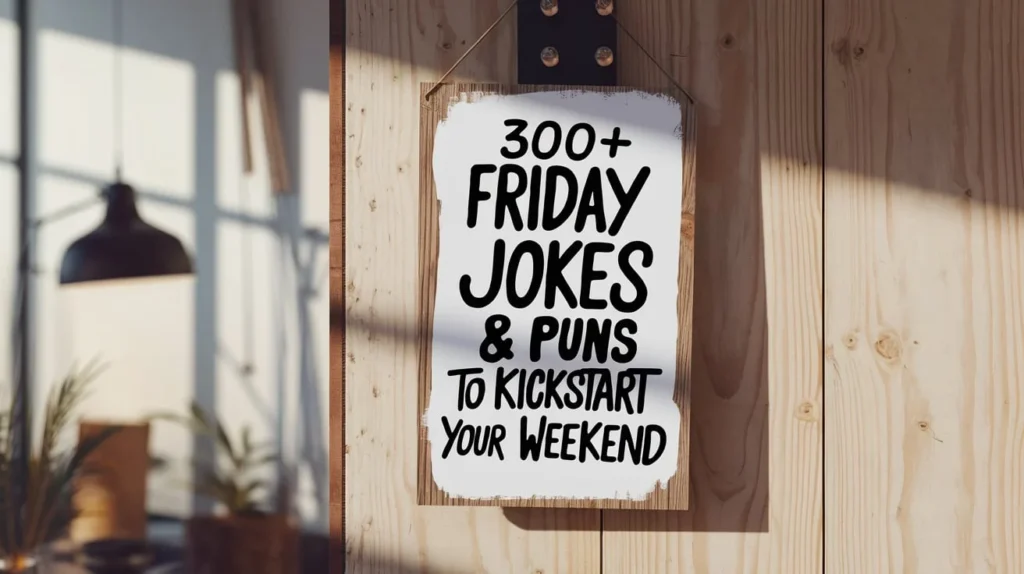 Friday Jokes & Puns to Kickstart Your Weekend