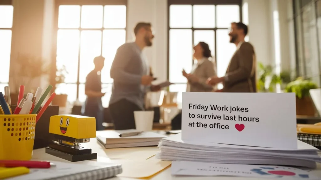 Friday Work Jokes to Survive the Last Hours at the Office