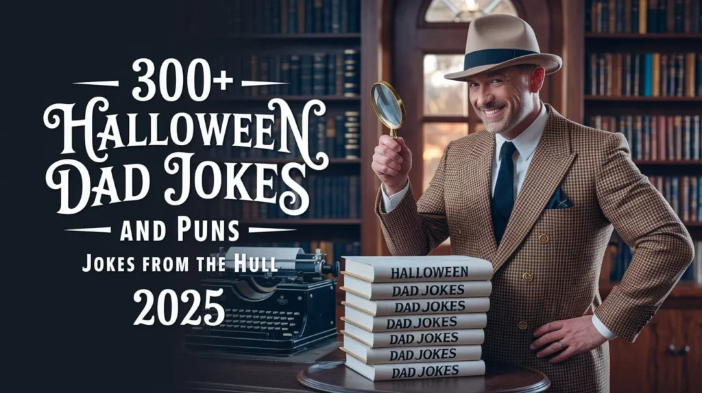 Halloween Dad Jokes and Puns Jokes from the Hull 2025