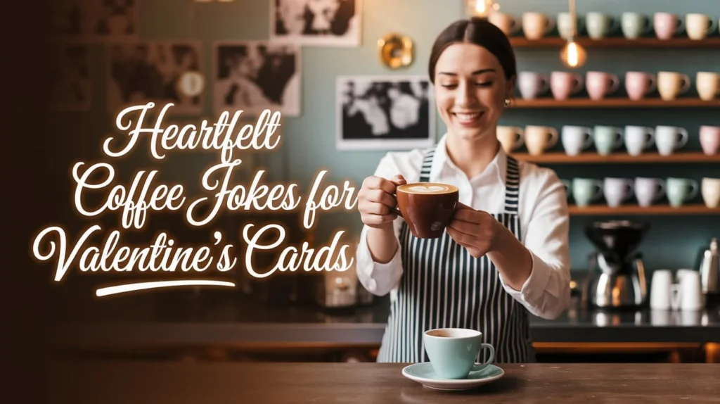 Heartfelt Coffee Jokes for Valentine's Cards