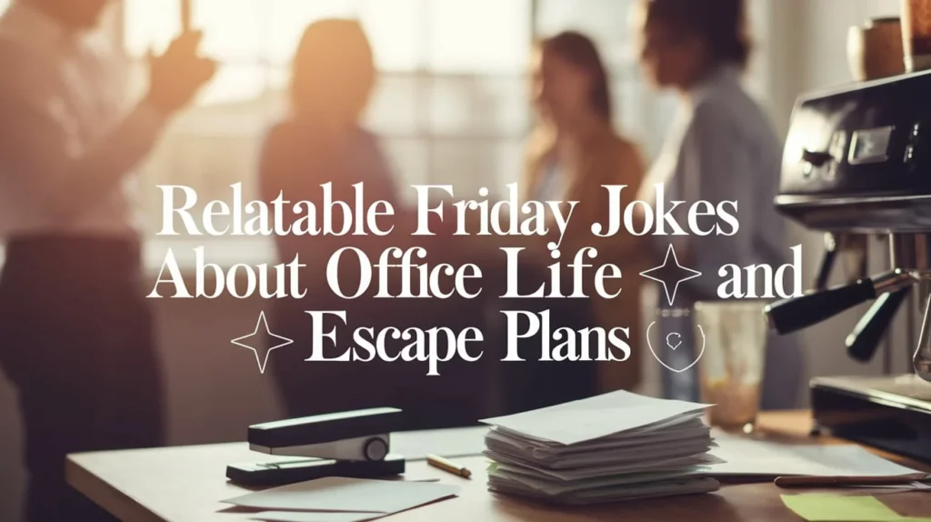 Relatable Friday Jokes About Office Life and Escape Plans