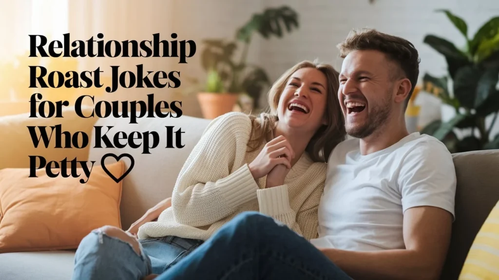 Relationship Roast Jokes for Couples Who Keep It Petty