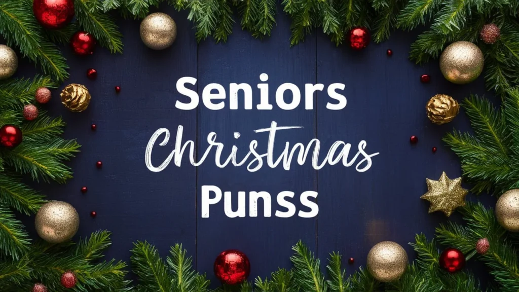 Seniors Christmas Puns and Jokes