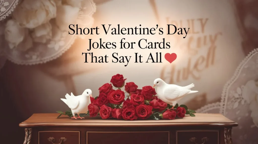 Short Valentine’s Day Jokes for Cards That Say It All
