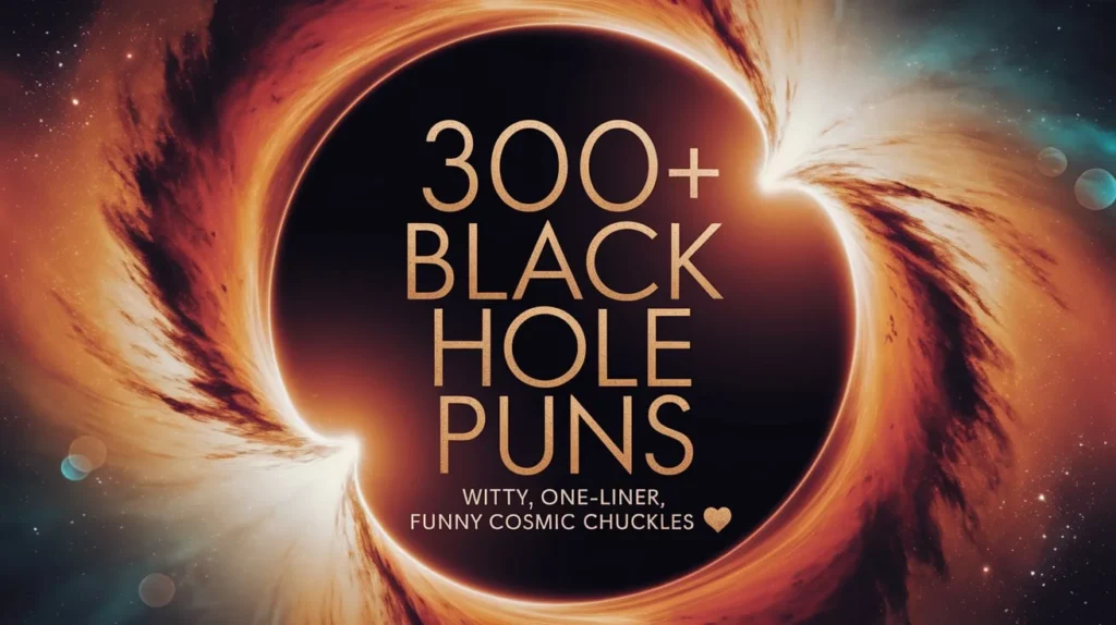 Black Hole Puns