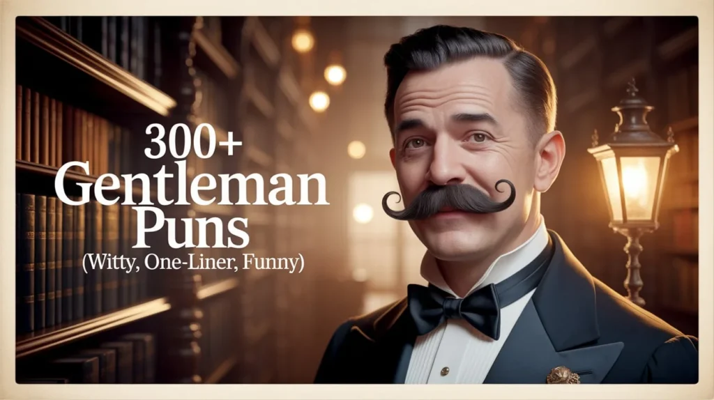 Gentleman Puns