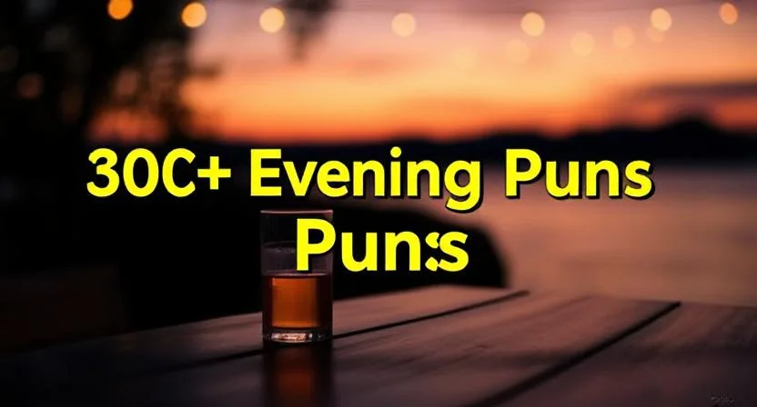 Good Evening Puns