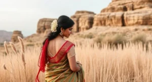 Saree Captions For Instagram