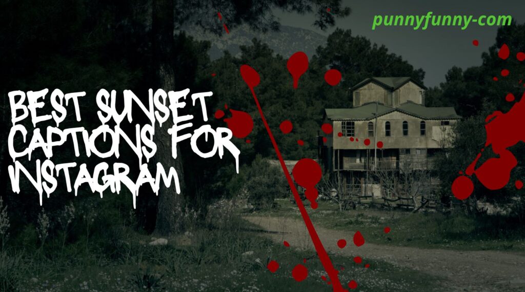 Sunset Captions for Instagram